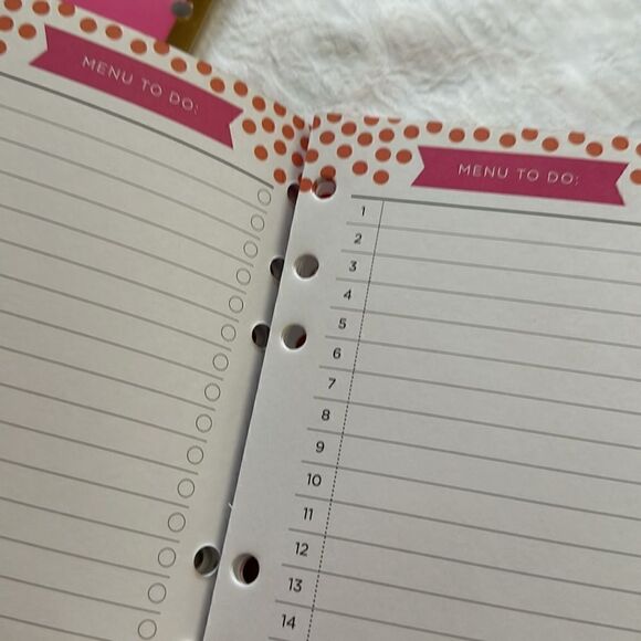 Recollections Journal Books To Do and Menu Planning - Picture 6 of 7